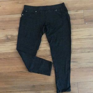 Trina Turk dark grey ponte jegging/legging